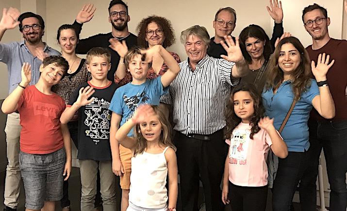 Les élèves de l'école de magie 